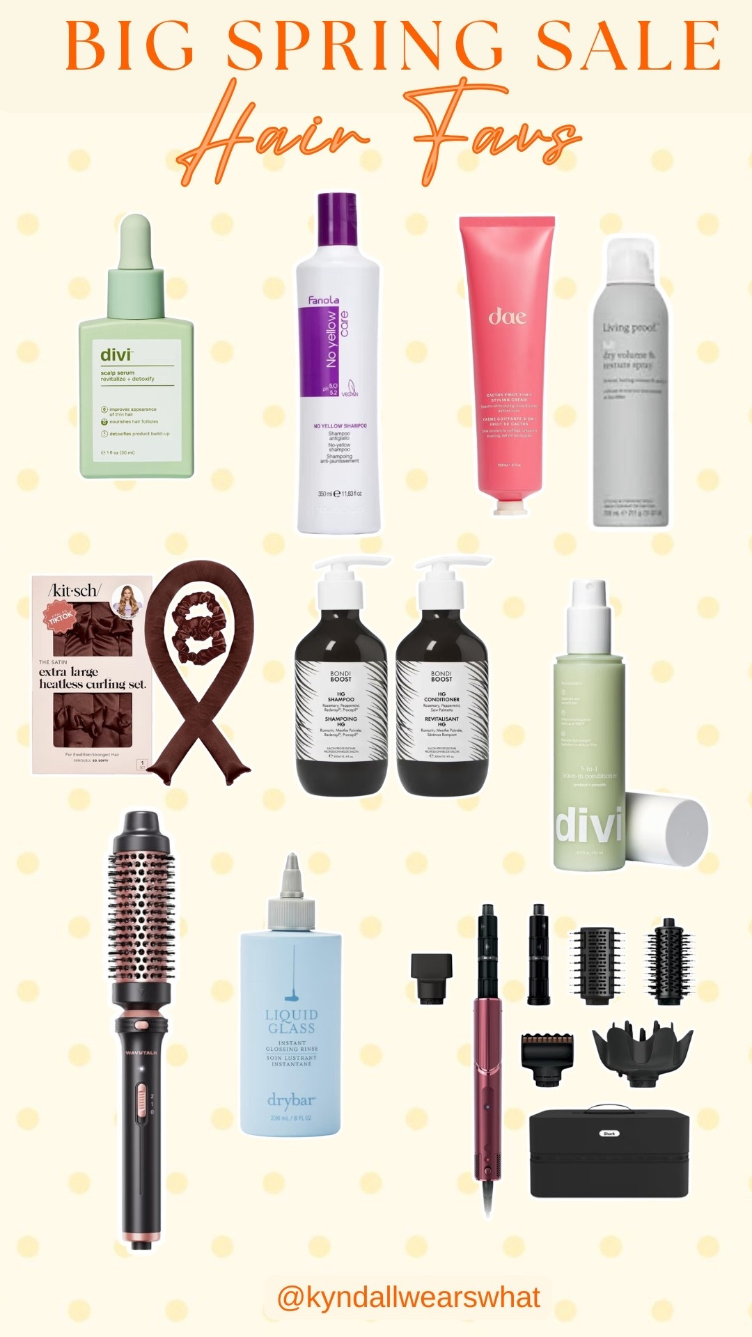 Hair style big spring Amazon deals 