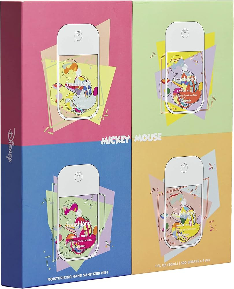 Touchland Disney Hydrating Hand Sanitizer | Limited Edition Mickey Mouse | Citrus, Lavender, Aloe... | Amazon (US)