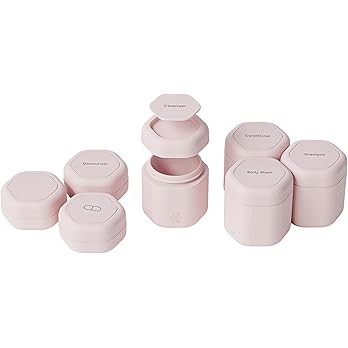 Cadence Official Travel Containers - Daily Routine Capsule Set - Magnetic Containers with Lids, 4... | Amazon (US)
