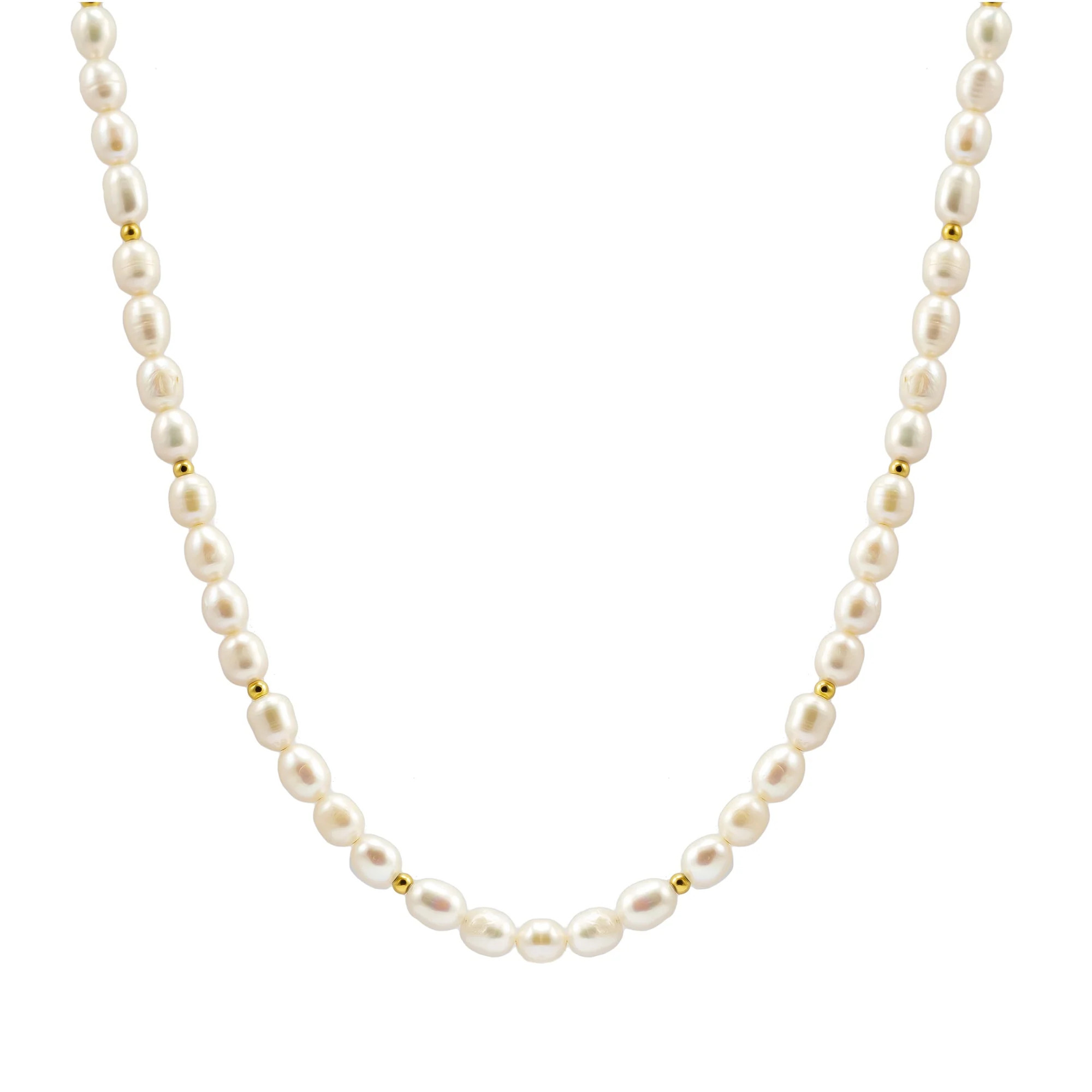 The Amalfi Pearl Necklace / Waterproof jewellery | By Rae