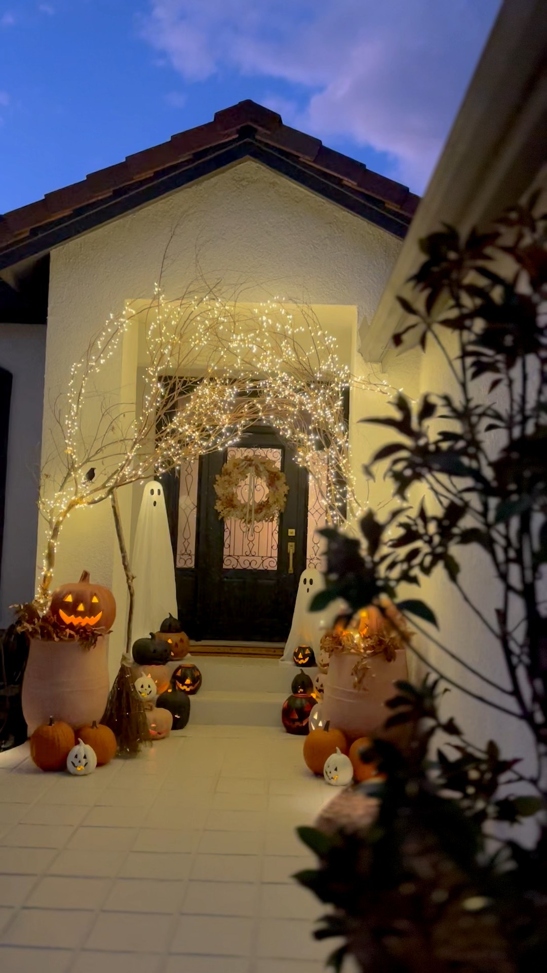 Halloween front porch fairy twinkle lights

#LTKHalloween #LTKParties 

#LTKSeasonal