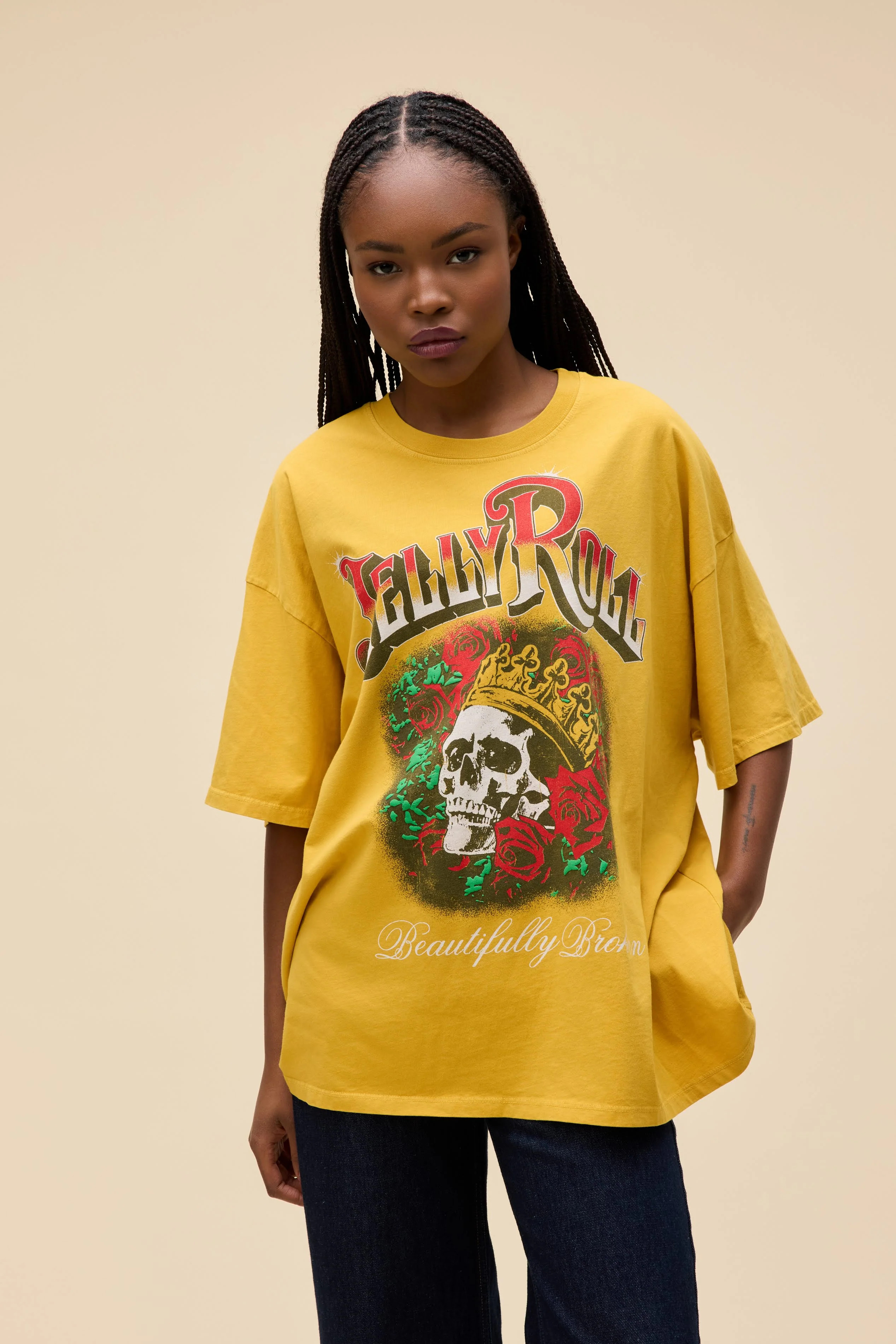 Jelly Roll Beautifully Broken Tour OS Tee | Daydreamer