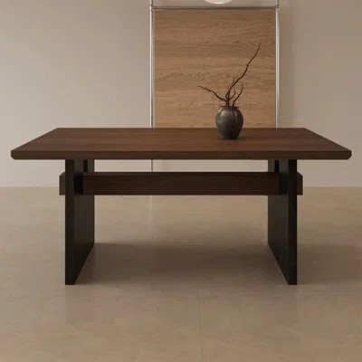 Vintage and elegant solid wood dining table | Wayfair North America