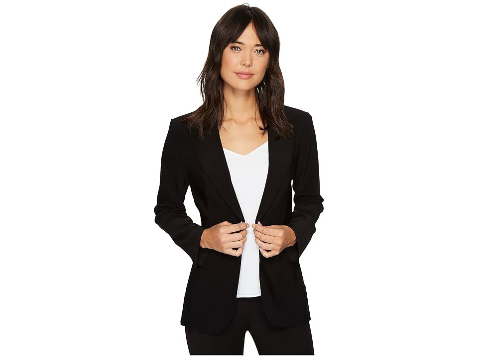 Norma Kamali Single Breasted Jacket Women's Coat Black: XL | Zappos.com