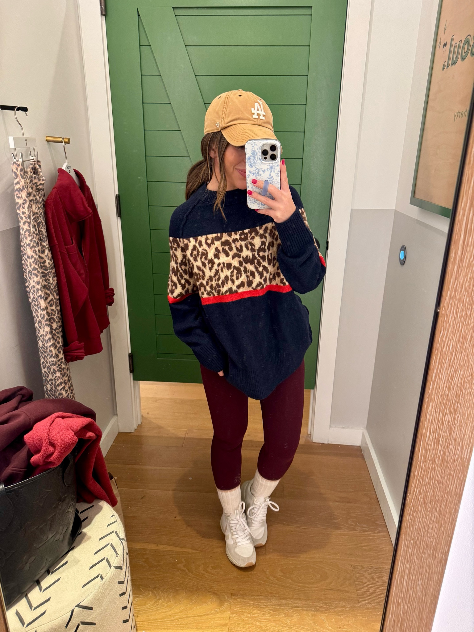 Cutest aerie sweater! Wearing XXS
Lululemon garnet align leggings. Wearing size 2



#LTKActive #LTKSaleAlert #LTKGiftGuide