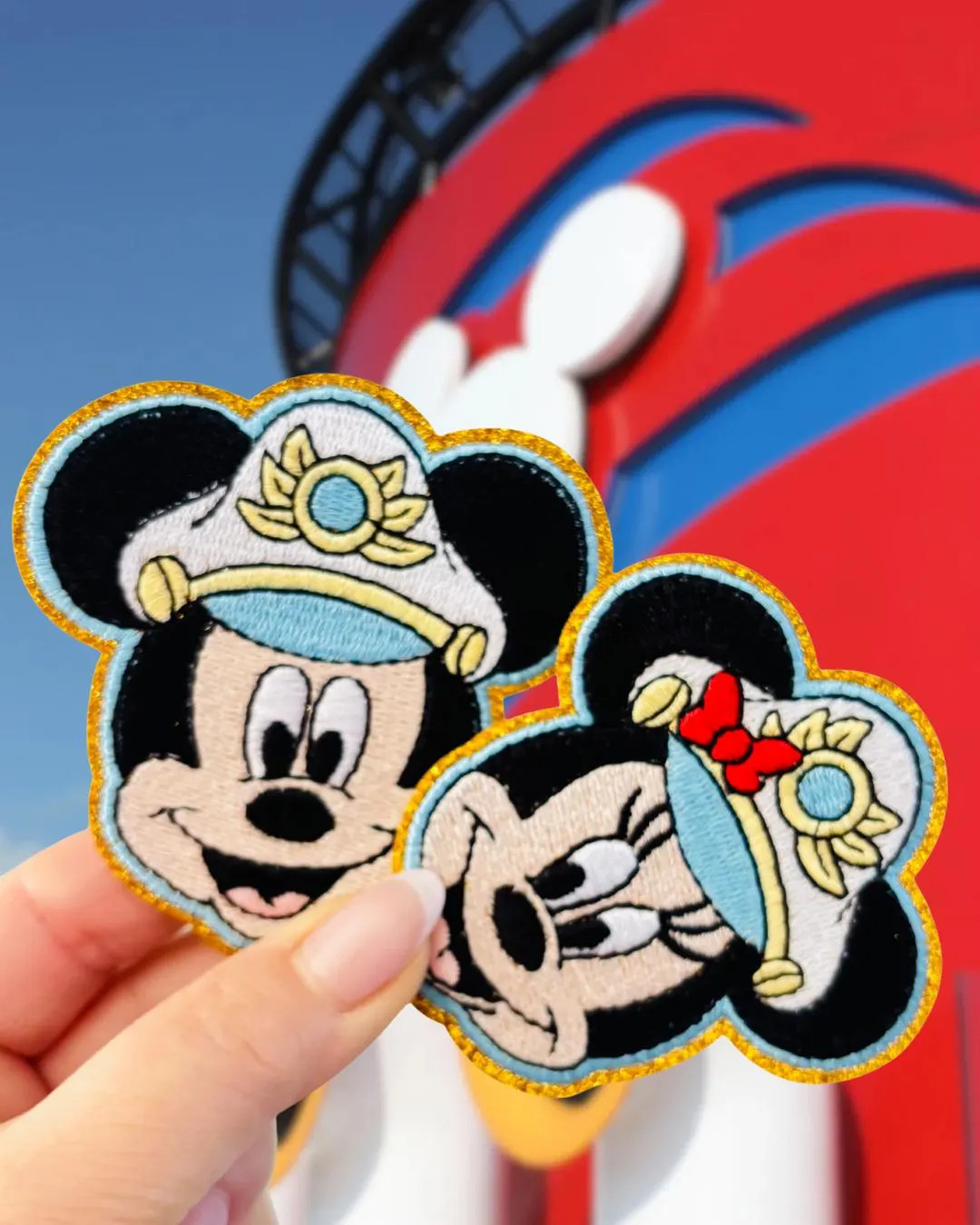 DCL Patch | Sailor Mickey and Minnie Patch | Cruise Patch | Disney Patch | Etsy (US)