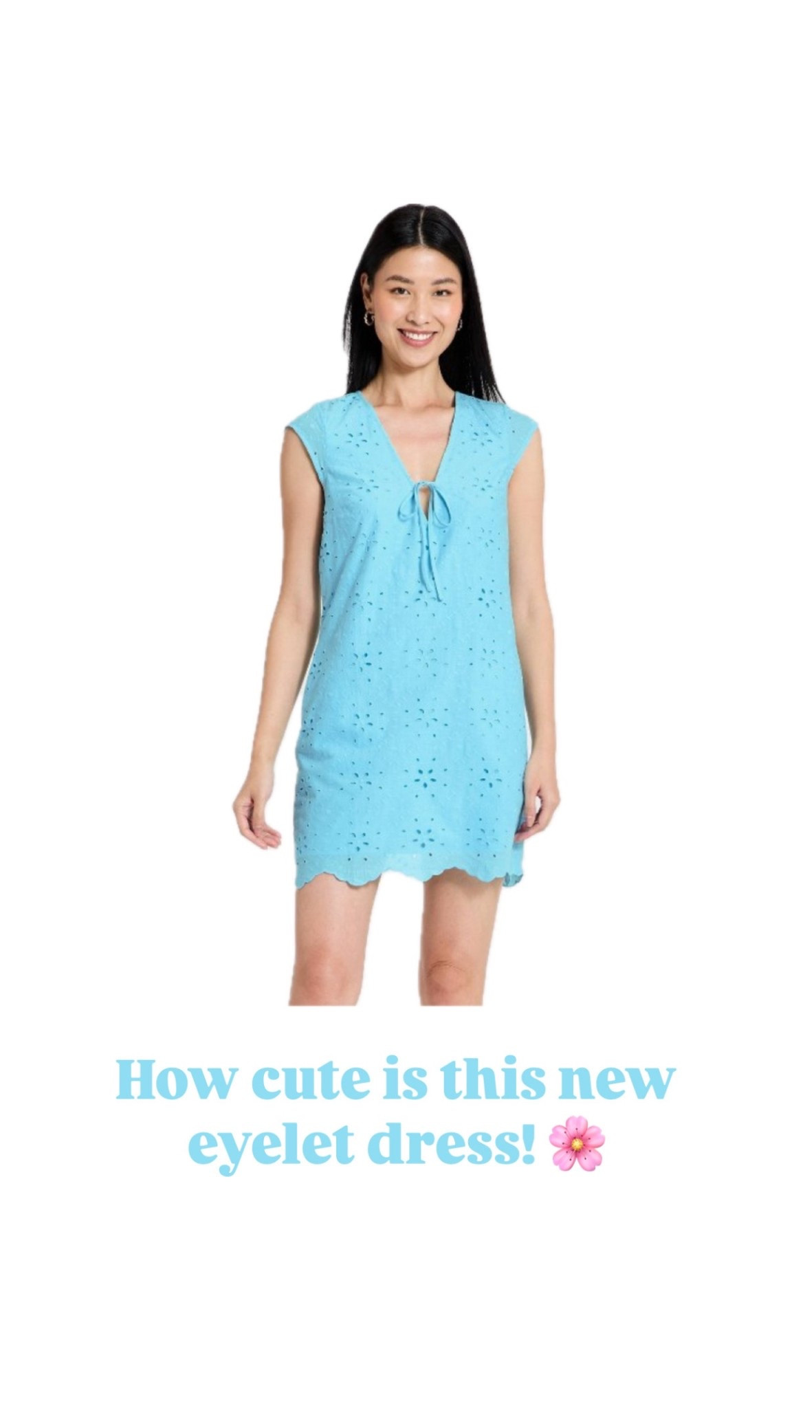 Target new arrivals.  This cute eyelet dress comes in white too  

#LTKPetite #LTKMothersDay