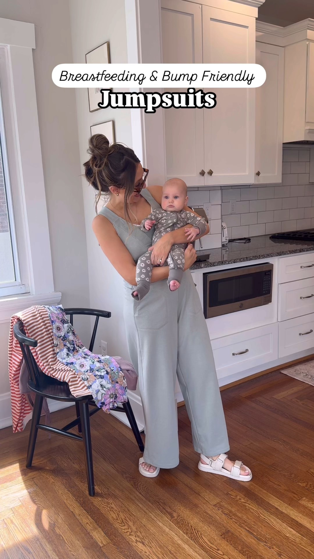 Bump and breastfeeding friendly jumpsuits 

For TTS

#LTKBaby #LTKSeasonal #LTKBump