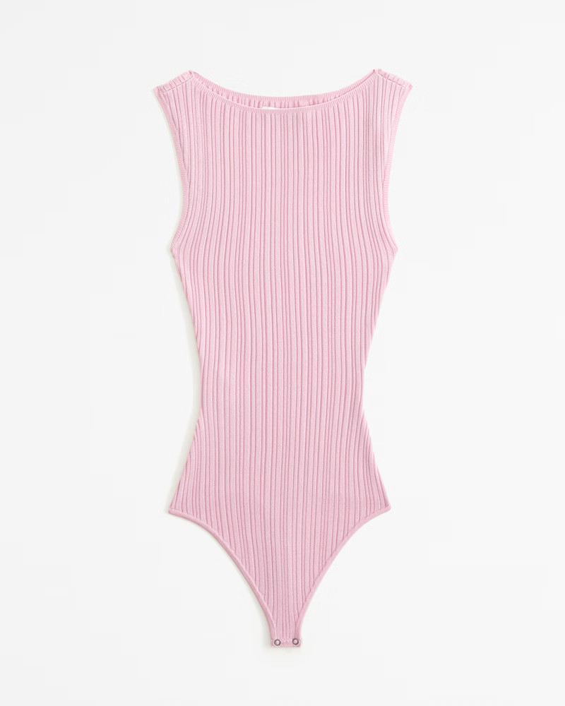 Glossy Slash Bodysuit | Abercrombie & Fitch (US)