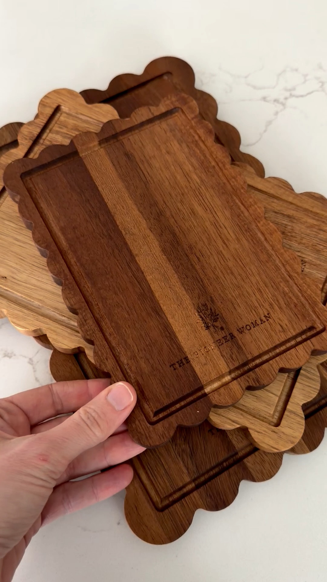 This set of 3 cutting boards are just the cutest. I don’t know that I’ll use them for cooking, but they’ll definitely be used in our kitchen decor.

#LTKfoodie #LTKHome