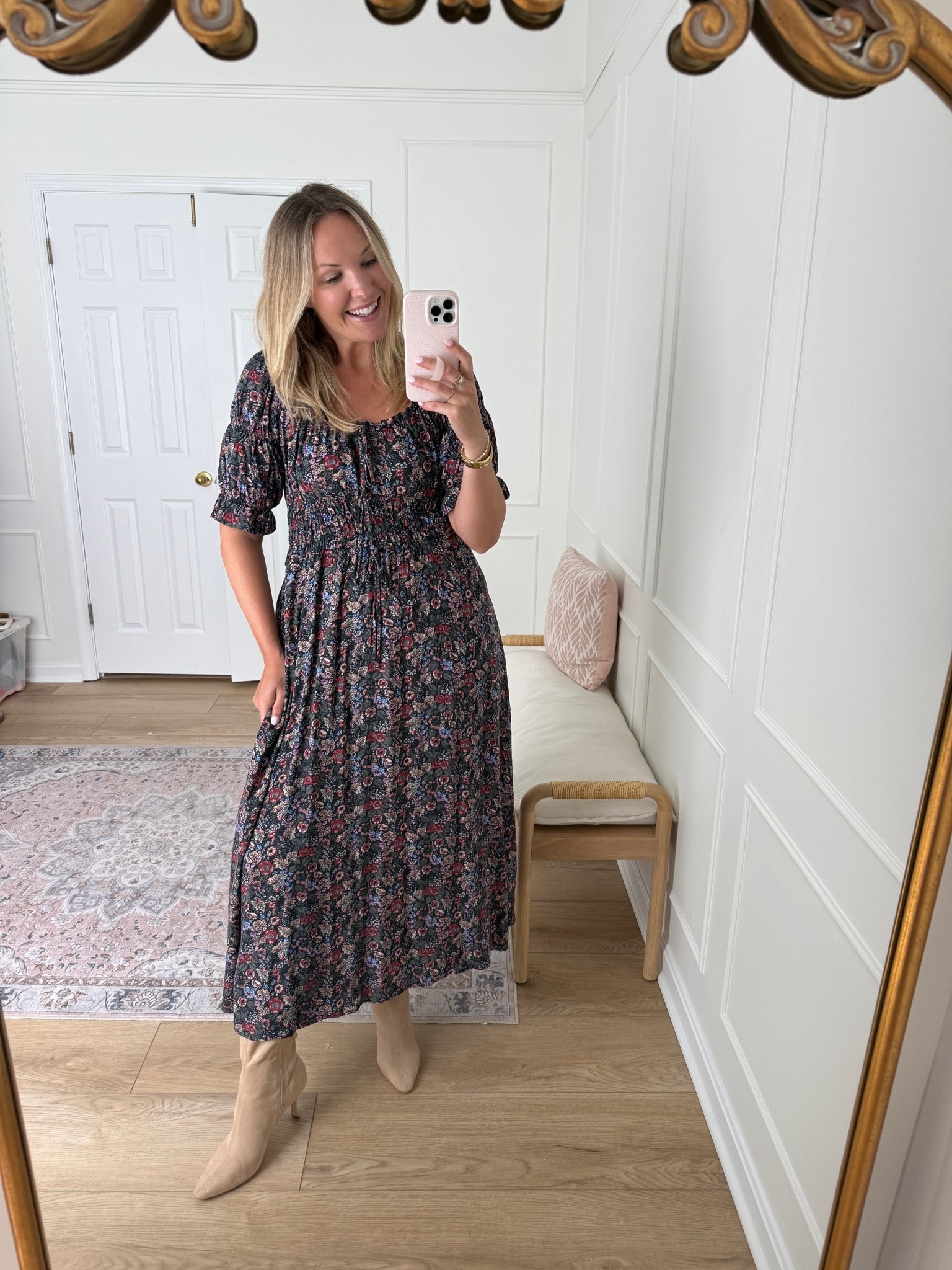 Floral dress for fall! In a med

#LTKSeasonal #LTKMidsize