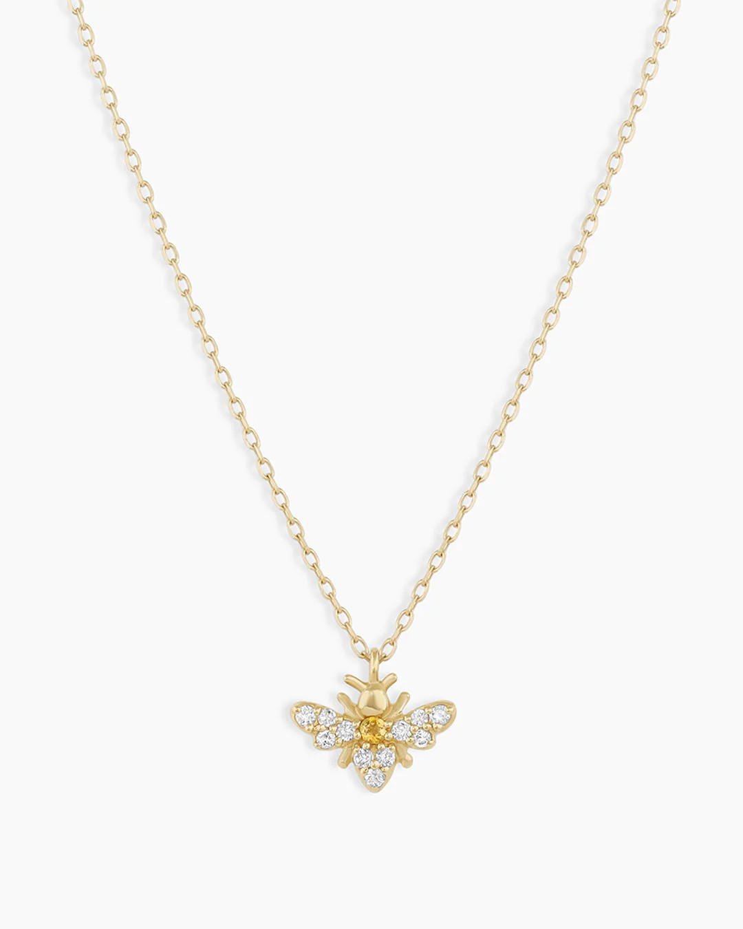 Diamond Bee Necklace | gorjana