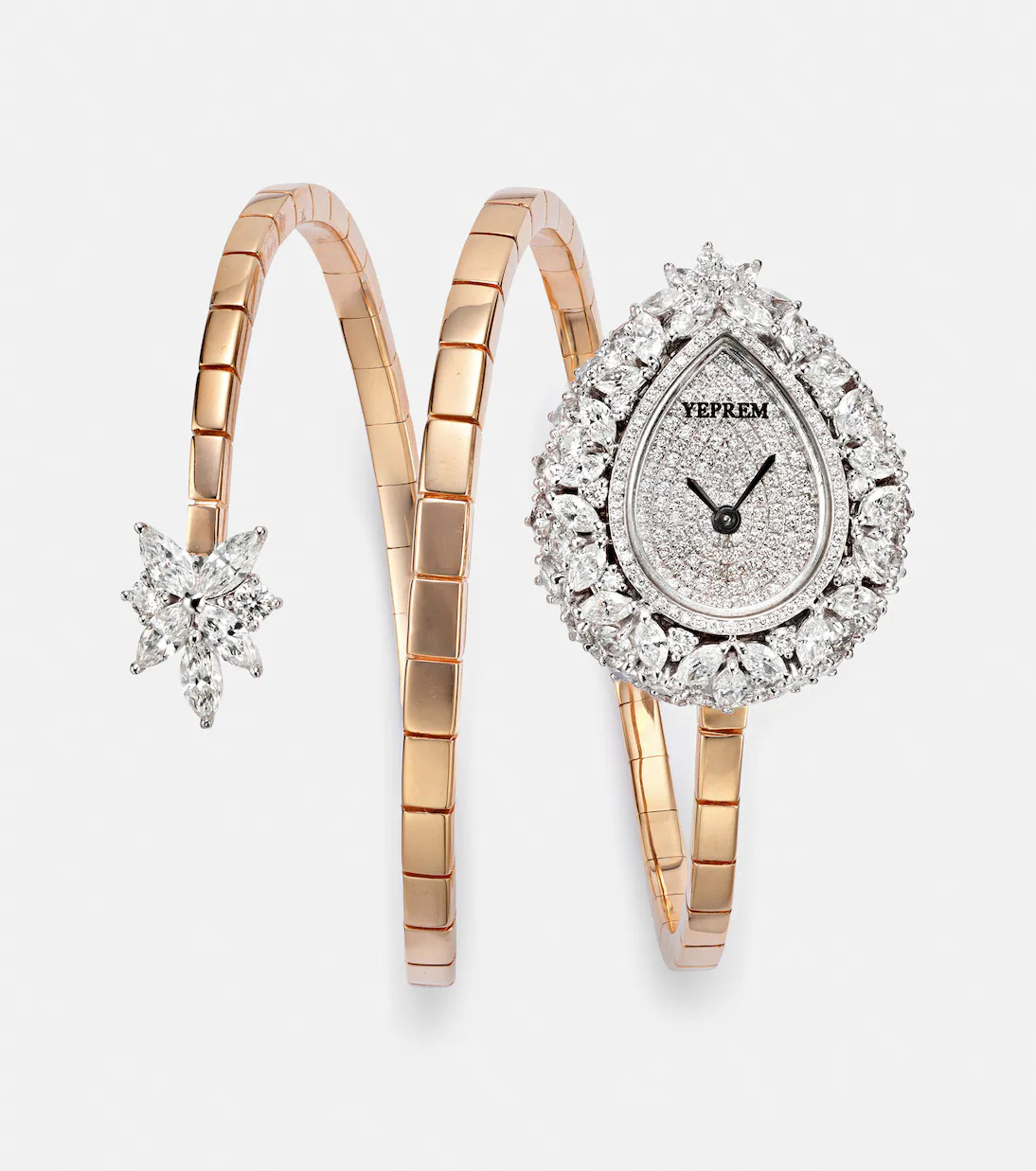 Y-Momento 18kt gold (750/1000) watch with diamonds | Mytheresa (US/CA)