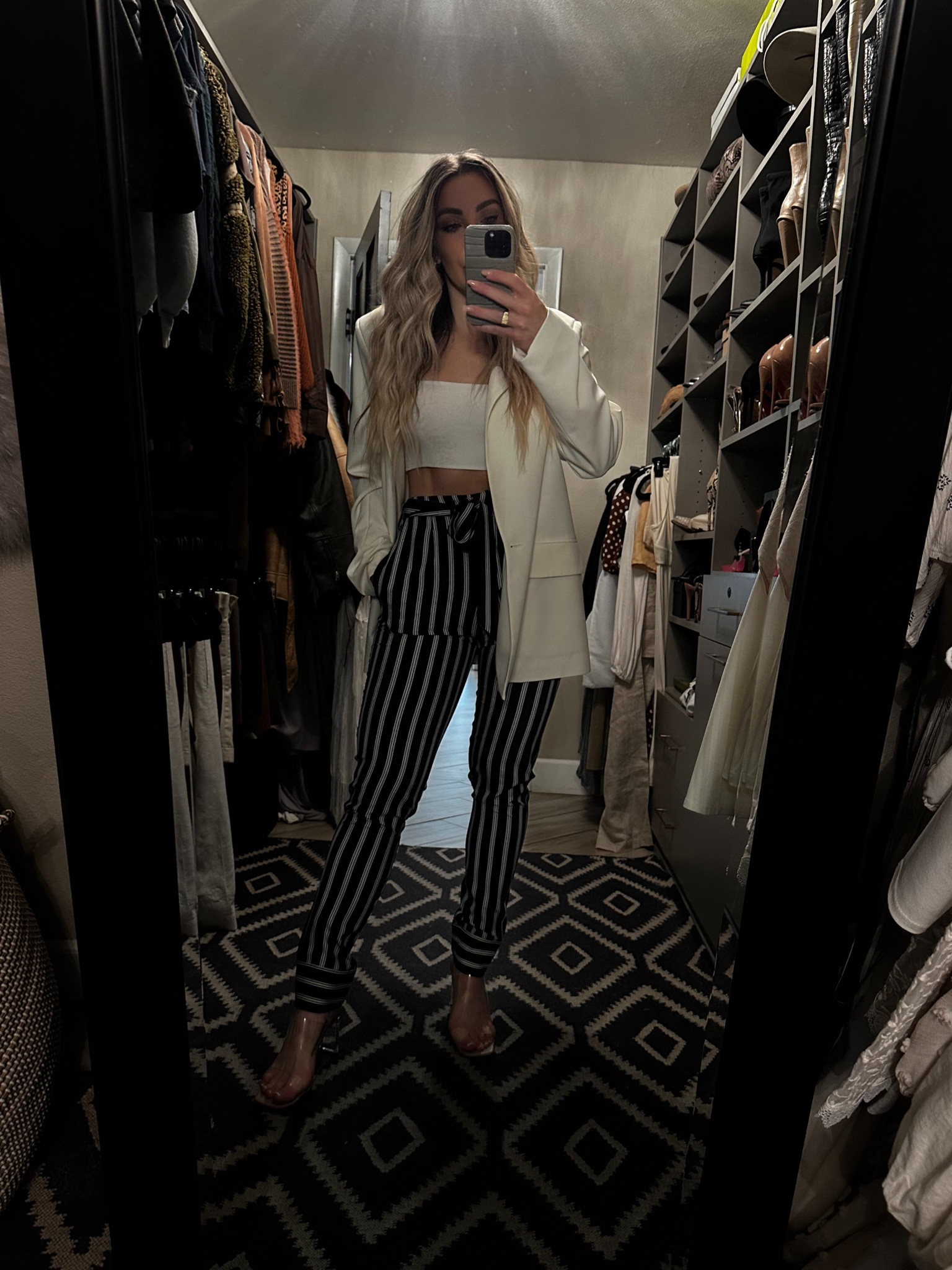 Spring suiting 💙🤍