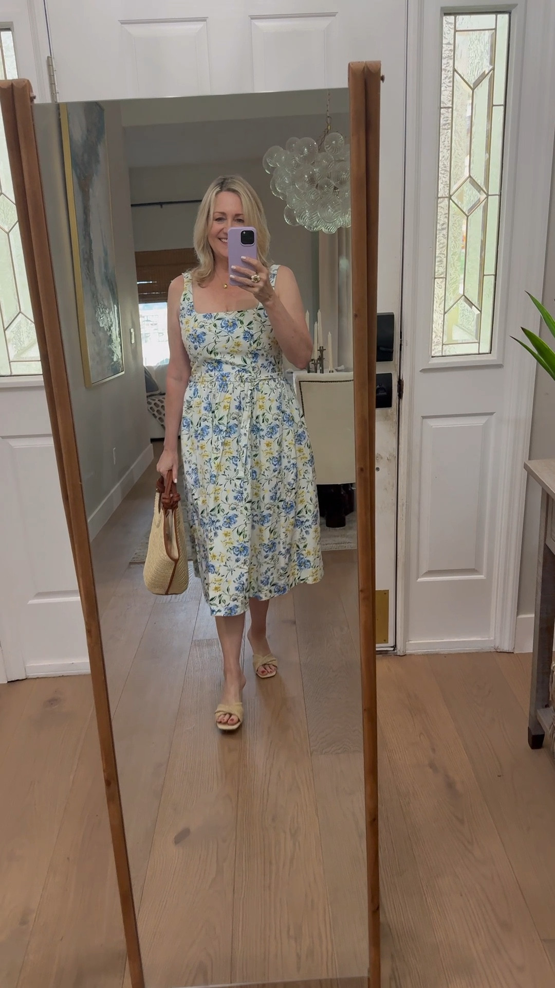 Easter dress, spring dress, wedge sandals 

#LTKMidsize #LTKootd #LTKSeasonal