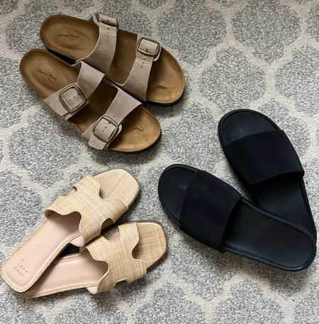 The three pairs of sandals from Target I’ll be wearing on repeat this spring and summer. All fit TTS and part of the BOGO 50% off sale. 

#LTKshoecrush #LTKstyletip #LTKfindsunder50