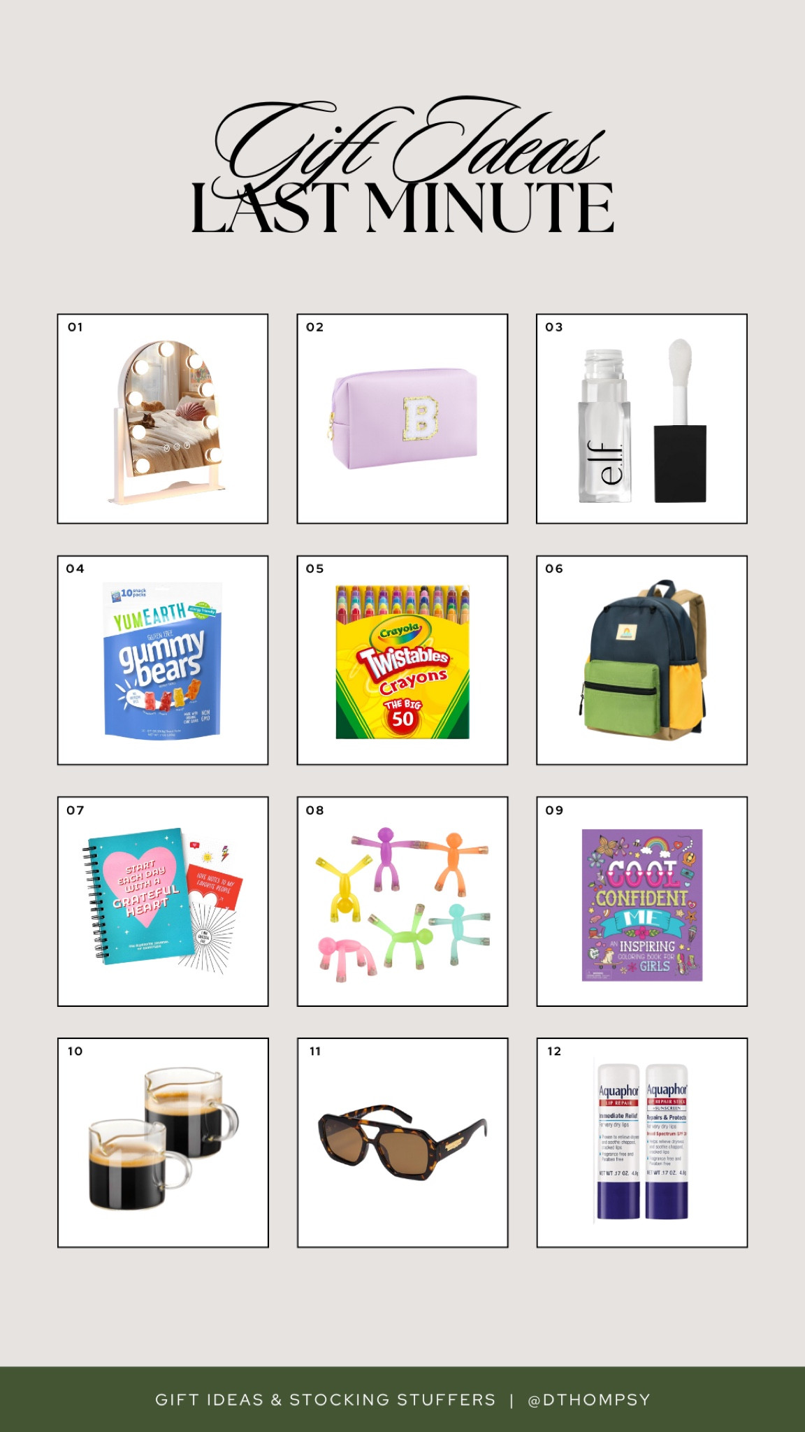 gift guide (last minute gift ideas & stocking stuffers)

#LTKGiftGuide #LTKHoliday #LTKFindsUnder50