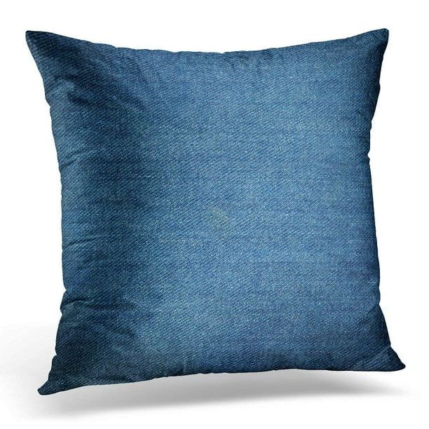 ARHOME Denim of Blue Jeans Close Up Indigo Pillows case 18x18 Inches Home Decor Sofa Cushion Cove... | Walmart (US)