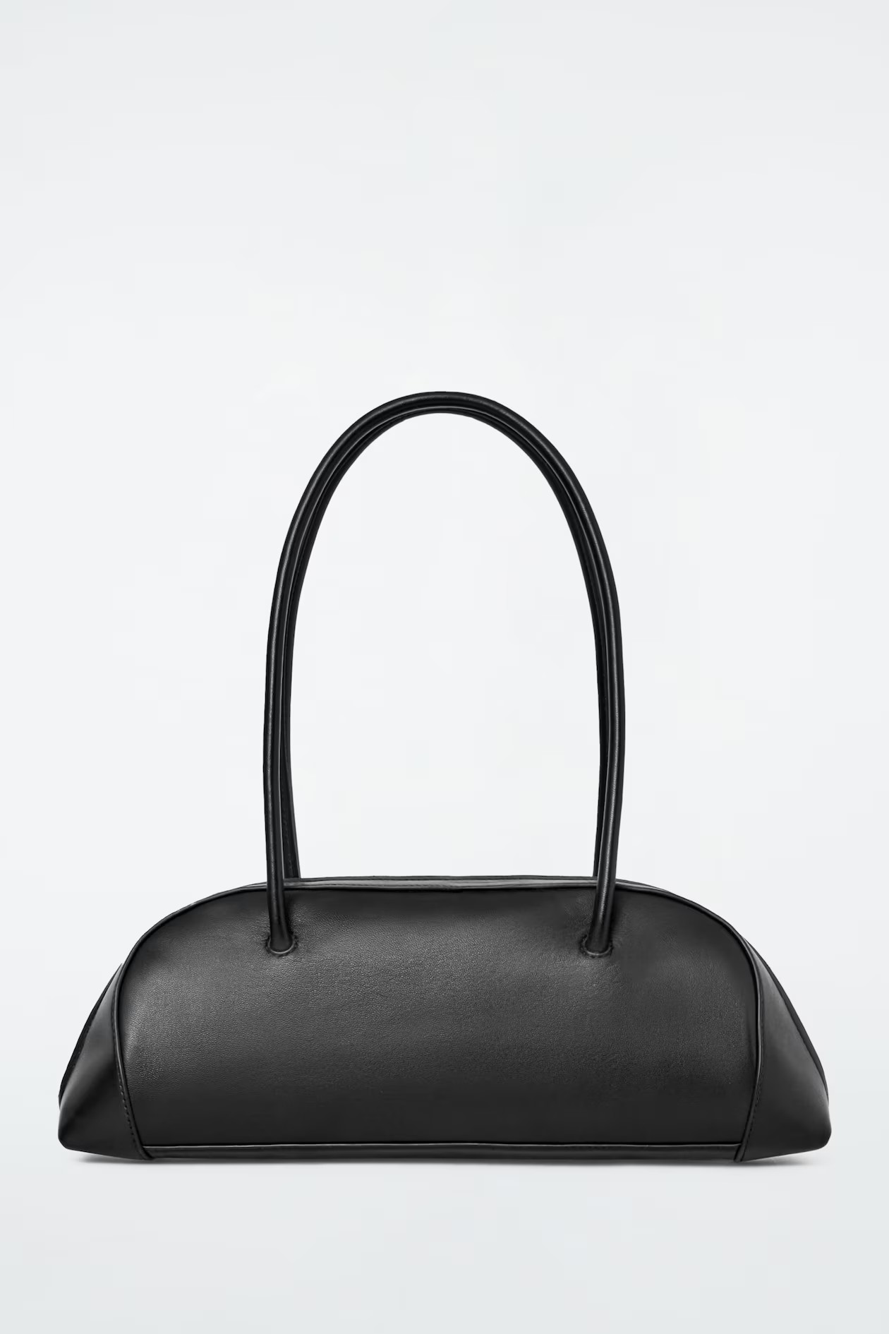 BOLSO BOWLING EASTSIDE DE PIEL - NEGRO | COS (US)