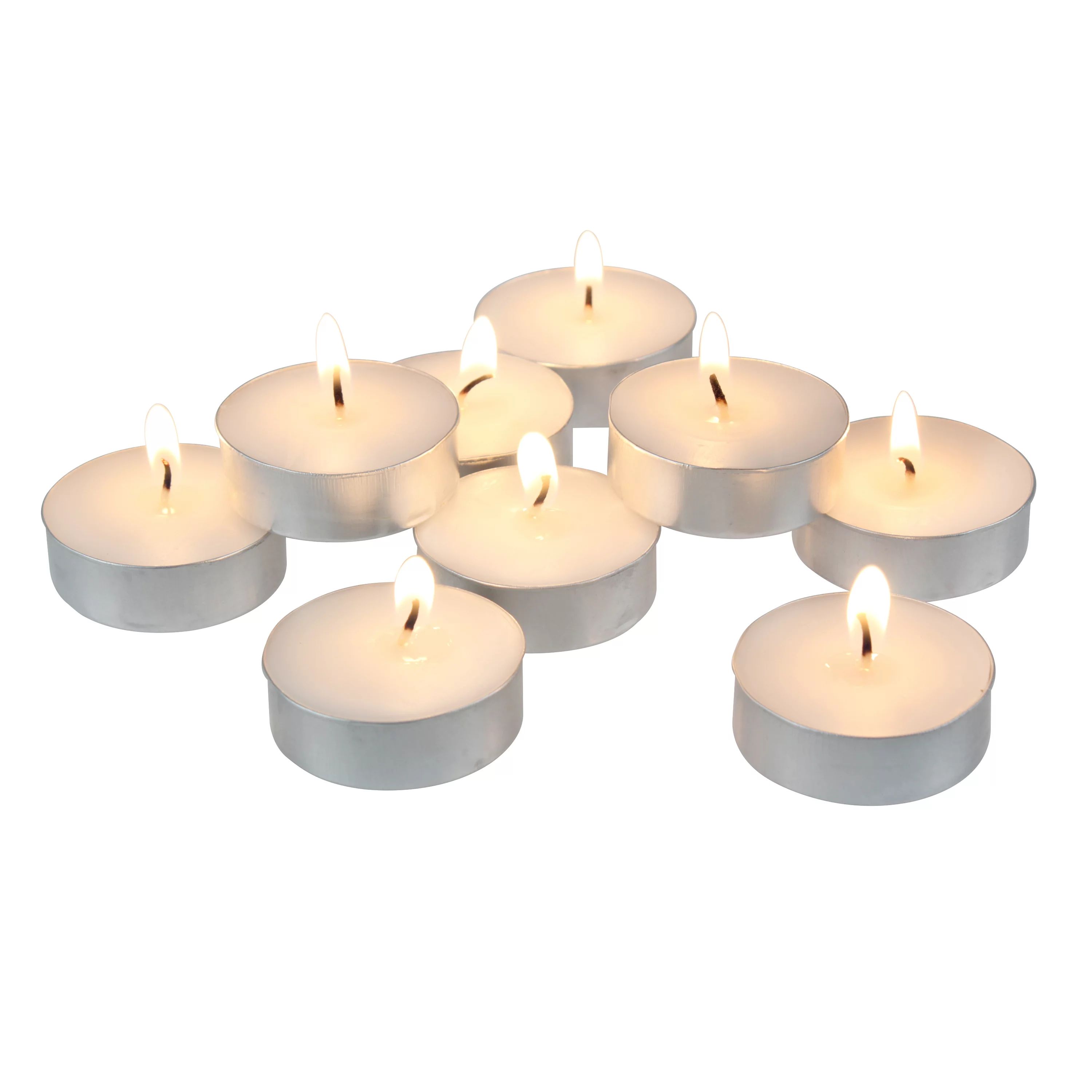 Stonebriar Citronella Scented Tea Light Candles with 4 Hour Burn Time, 20 Pack, Off-white | Walmart (US)