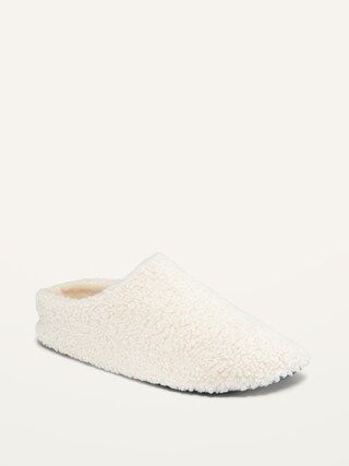 Cozy Sherpa Slippers for Men | Old Navy (CA)