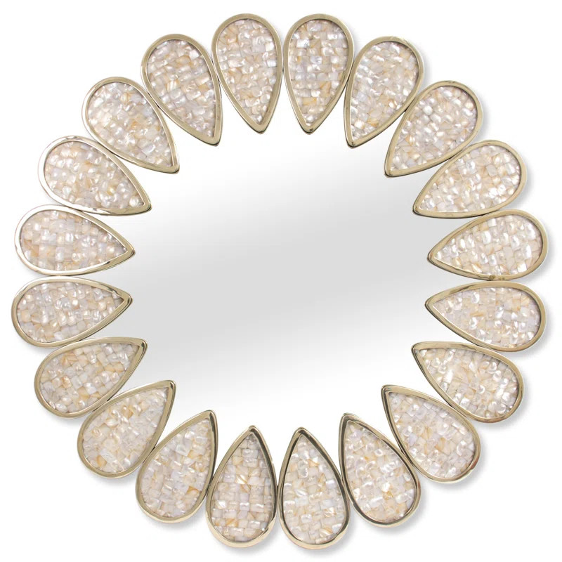Petal Round Accent Mirror | Wayfair North America