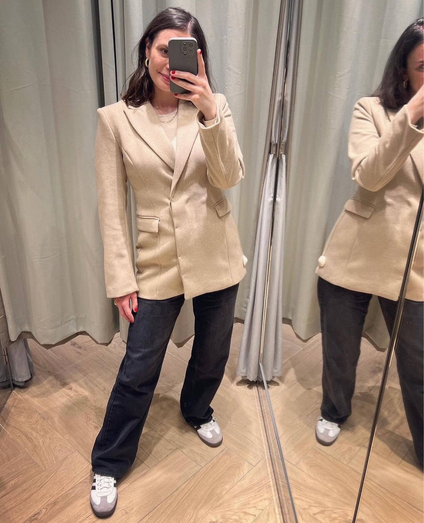 Look 1: A little @hm top try on ✨ which one is your favourite? 

Still looking for a fabulous last minute Christmas gift? 🎁 a digital gift of style voucher would be a lovely treat! DM me to book 💌 or email hello@weizstyles.com 

#personalstylist #giftvoucher #giftofstyle #lastminutegifts #christmasgifts #personalstyling #personalstylistlondon #tryon #hmtryon #stylewithme #femaleentrepreneur #femalebusinessowner #stylinginspiration #dresswithconfidence #stylewithconfidence #colouranalysis #wardrobeedit #personalshoppers #highstreetstyle #highstreetfashion #lorellasangels #ltkfashion #weizstyles #thegiftofstyle #selfcare #wellness #letmehelpyou #giftofgiving #allbright #foundandflourish #blazer #jeans #samba #adidas #riverisland #cool #casual #smartcasual #blazer #hm #neutral #daywear #everydaystyle #seasonal 

#LTKSeasonal #LTKstyletip #LTKeurope