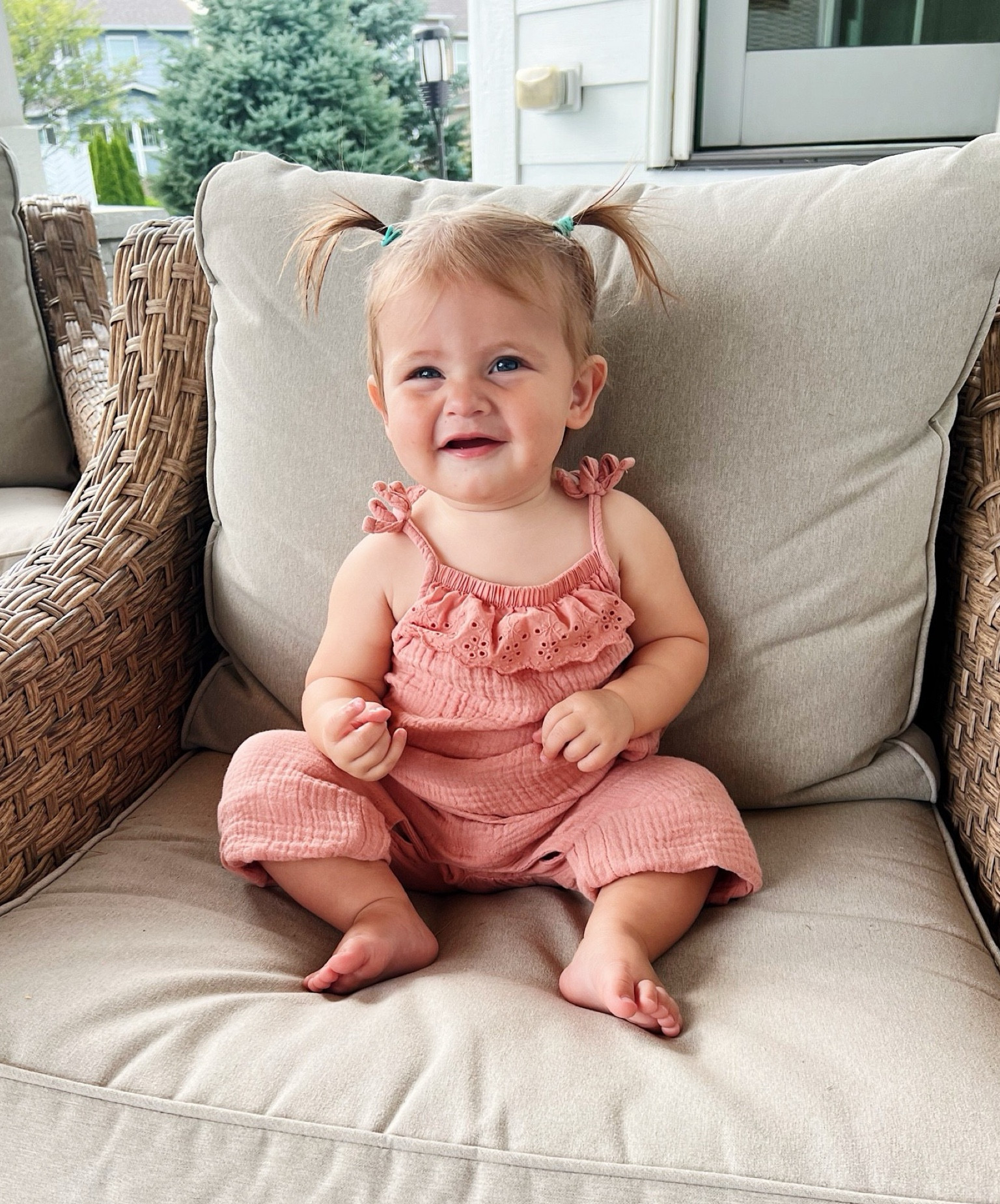 Georgie Jo in her cutie @walmart romper 😍 #WalmartPartner #walmartfashion @walmartfashion 

#LTKSeasonal #LTKKids #LTKFindsUnder50