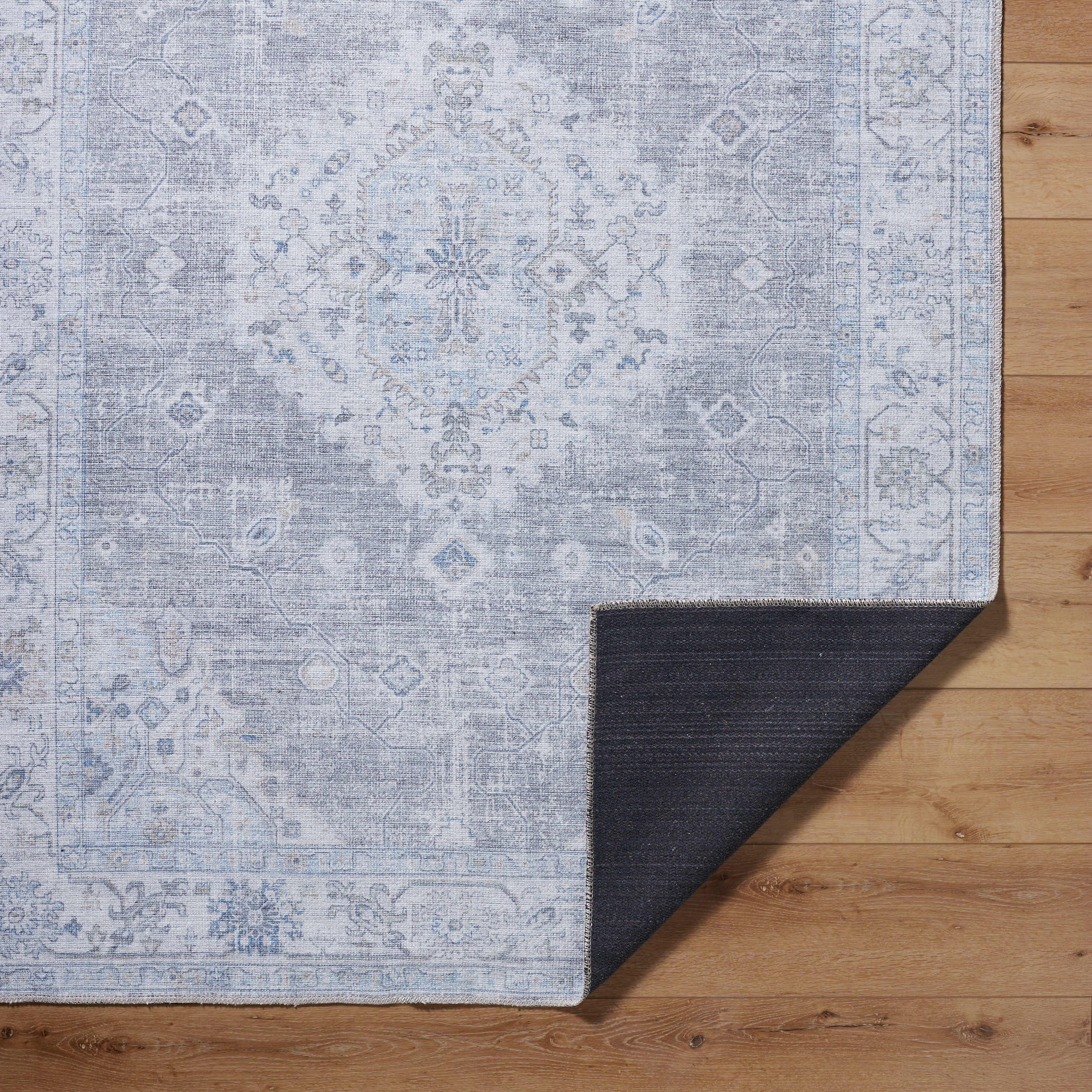 My Texas House Everyday Living Gemma Traditional Medallion Indoor 5' x 8' Area Rug | Walmart (US)