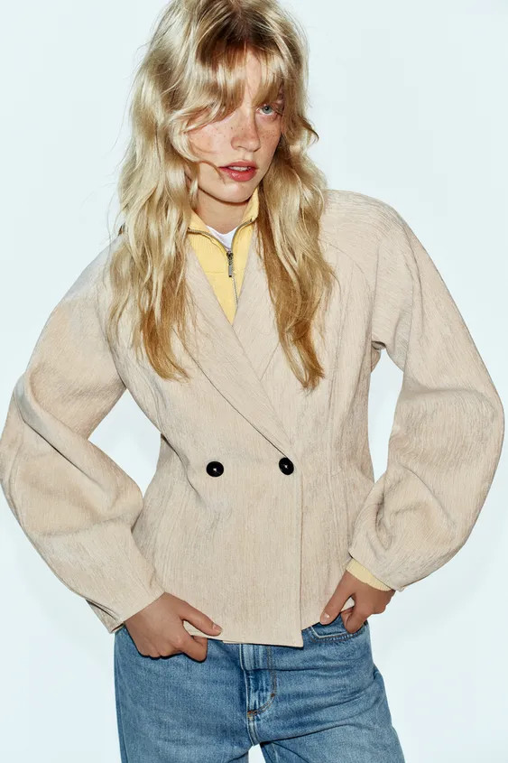 TAILORED DOUBLE-BREASTED JACKET | Zara DE