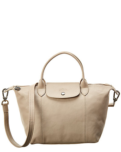 Longchamp Le Pliage Cuir Small Leather Short Handle Tote | Ruelala