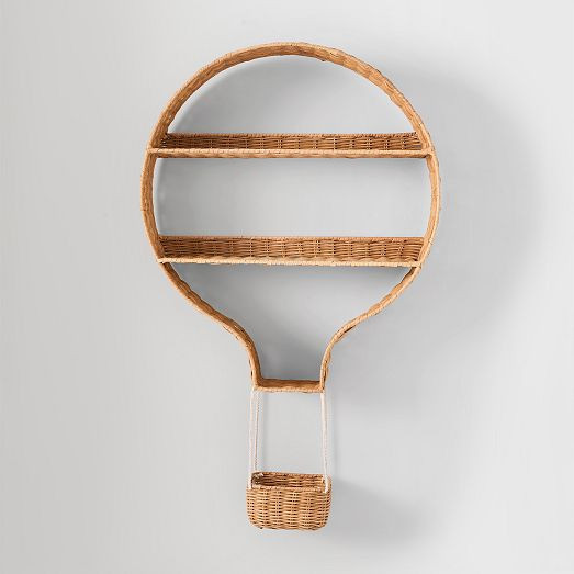 Joseph Altuzarra Hot Air Balloon Rattan Shelf | West Elm (US)