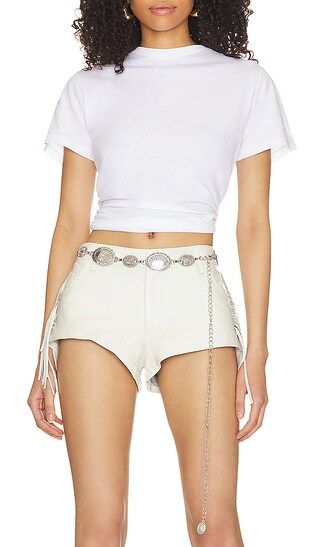Concho Belt in Silver | Revolve Clothing (Global)