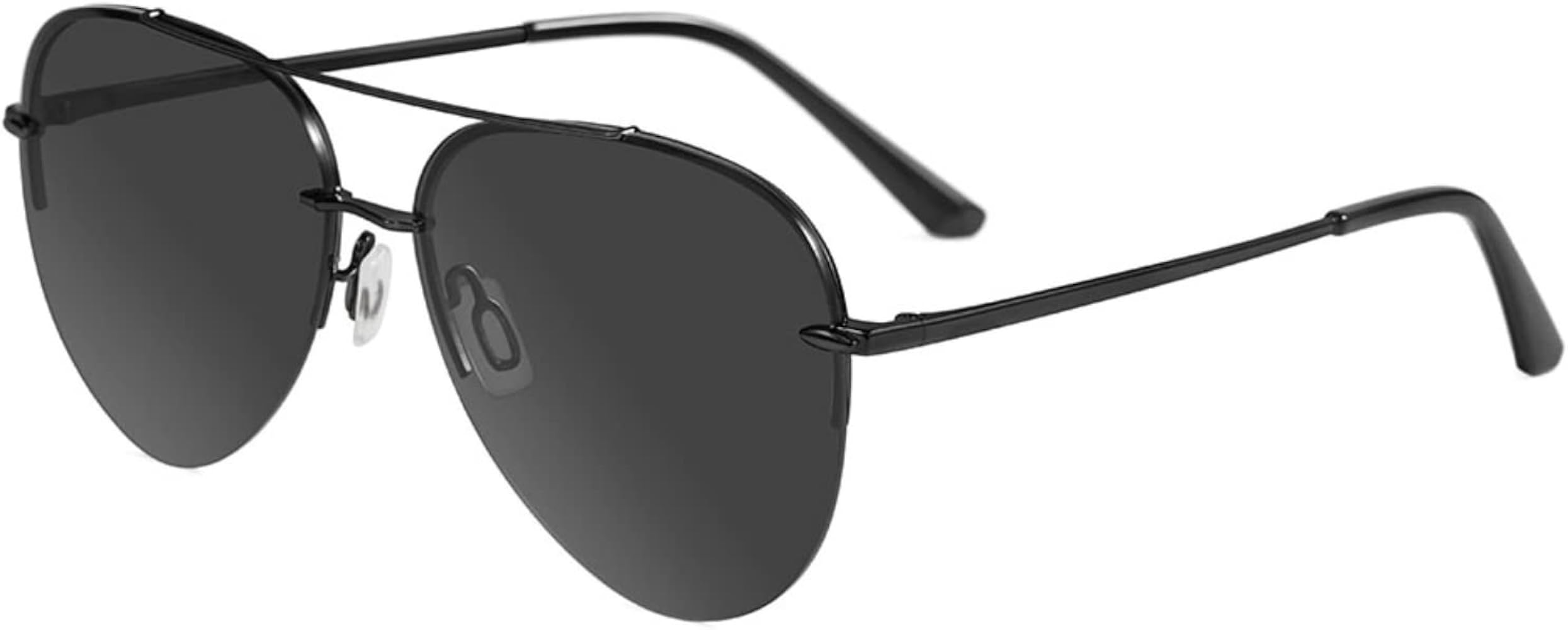 TIJN Classic Aviator Sunglasses for Men Women Driving Sunwear Shades, Premium Polarized Lens | Amazon (US)