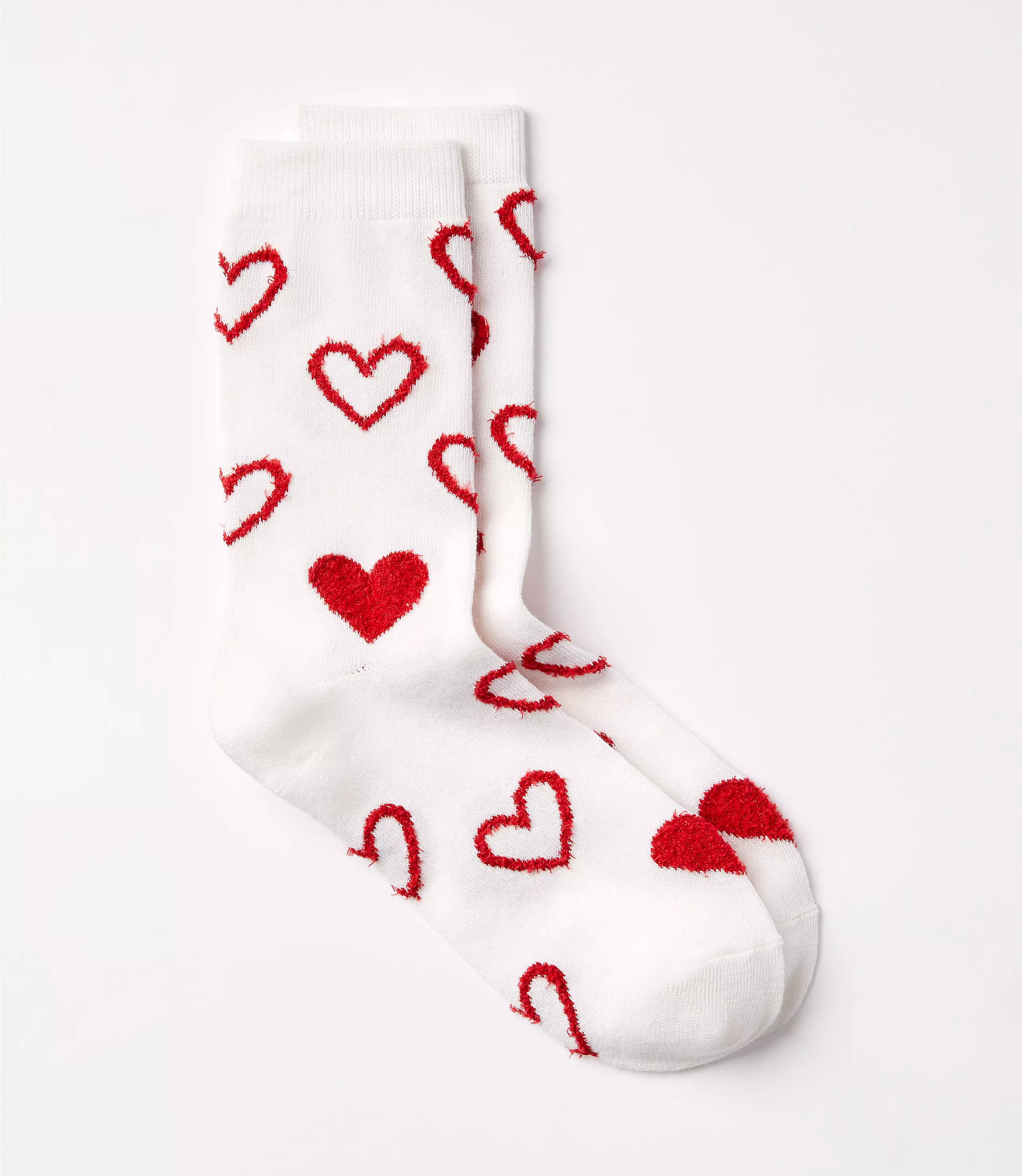 Open Heart Crew Socks | LOFT