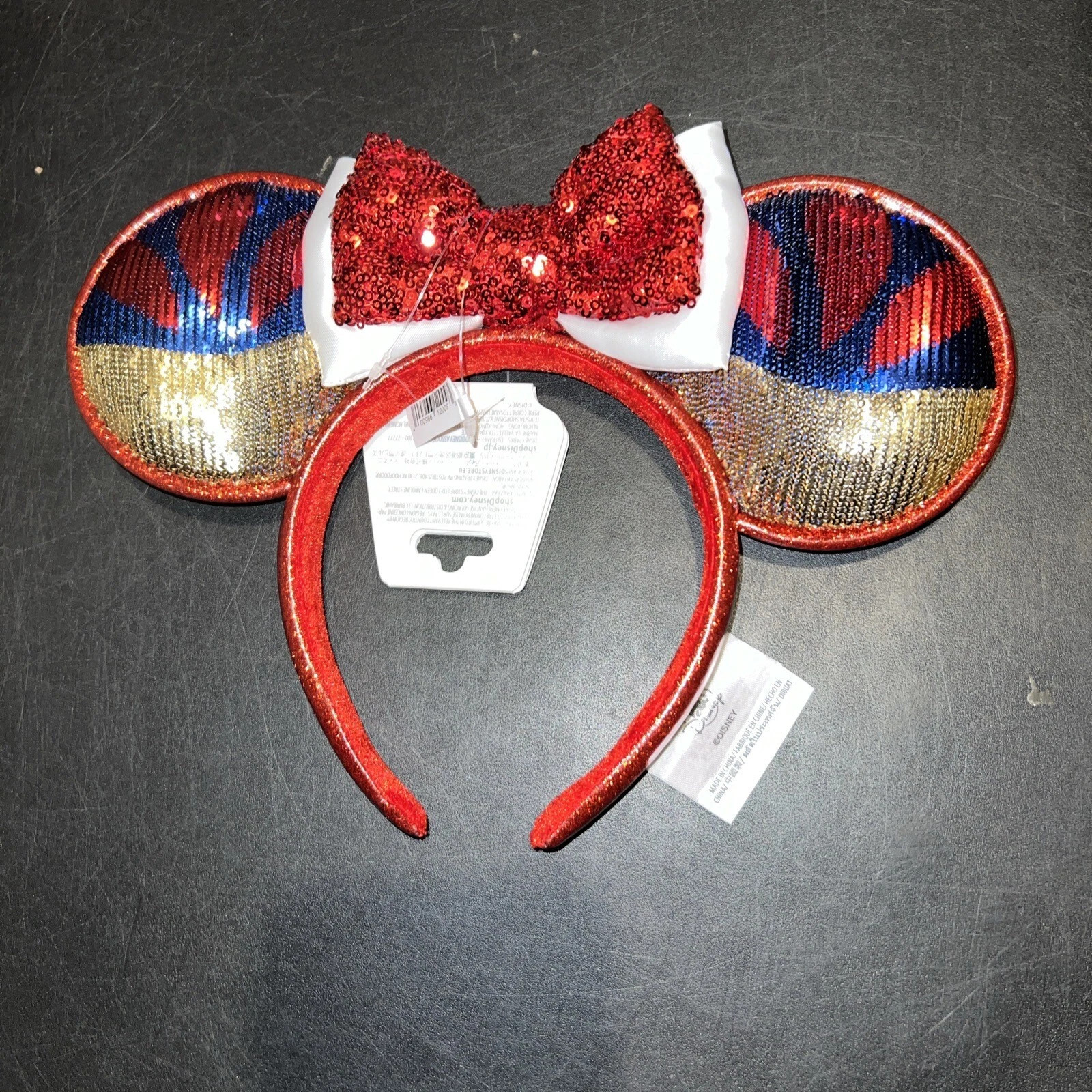 DISNEY PARKS 2024 SNOW WHITE SEQUIN EARS NWT  | eBay | eBay US