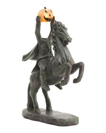 19in Led Headless Soldier With Jack O Lantern | TJ Maxx