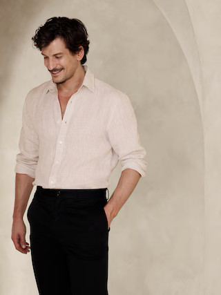 Standard Castello Linen Shirt | Banana Republic (US)