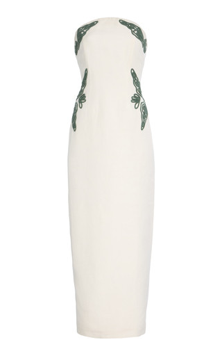 Exclusive Rosslyn Embroidered Midi Dress | Moda Operandi (Global)