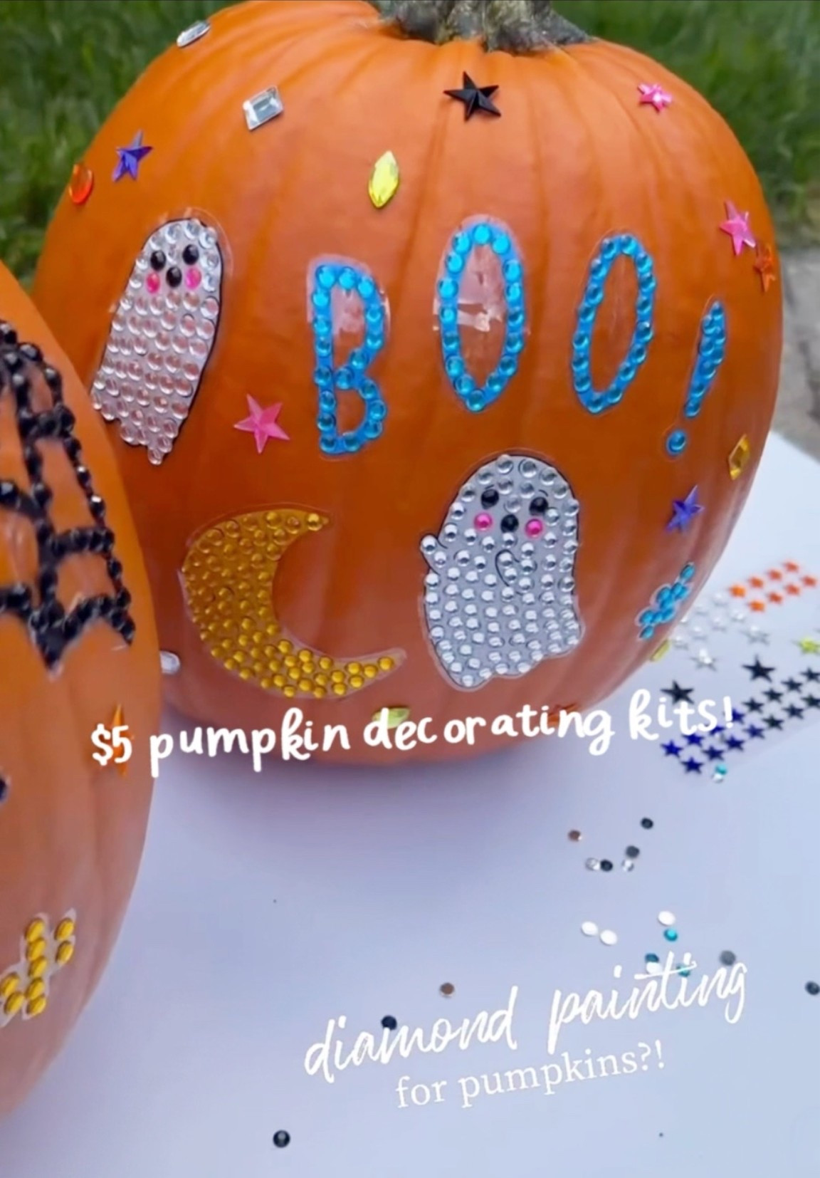 $5 pumpkin decorating kits! These are so cute!! #pumpkin #halloween #halloweencrafts

#LTKmomlife #LTKSeasonal