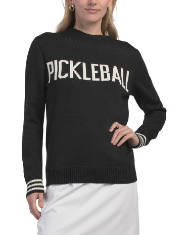 Pickleball Knit Sweater | TJ Maxx