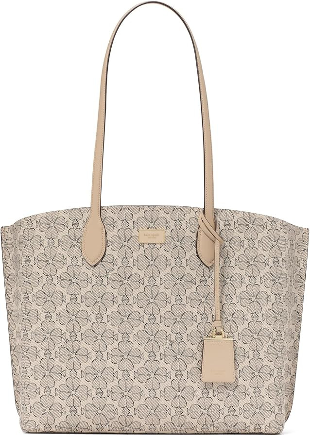 kate spade new york Suite Crossgrain Leather Large Work Tote Bag | Amazon (US)