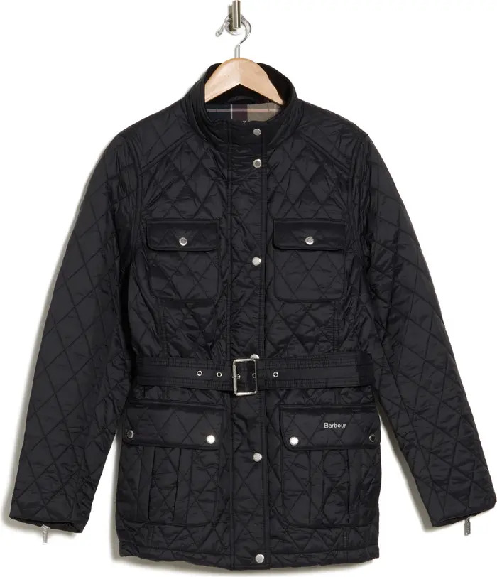 Barbour Quilted Belted Utility Jacket | Nordstromrack | Nordstrom Rack