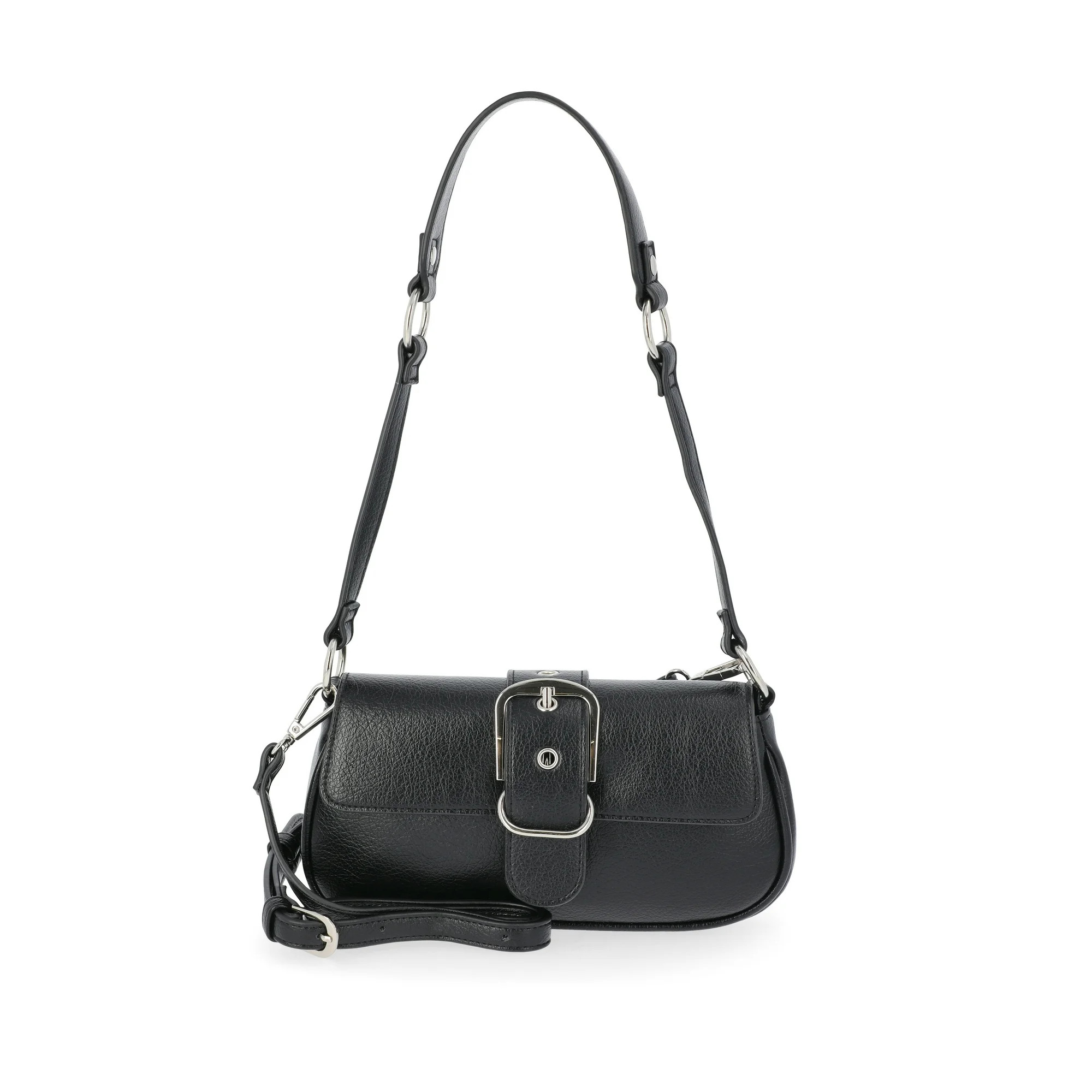 No Boundaries Women's Shoulder Bag, Black | Walmart (US)