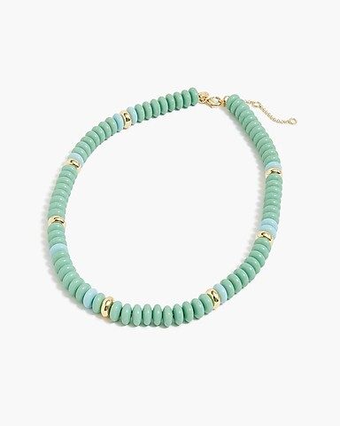 Chunky beaded necklace | J.Crew Factory