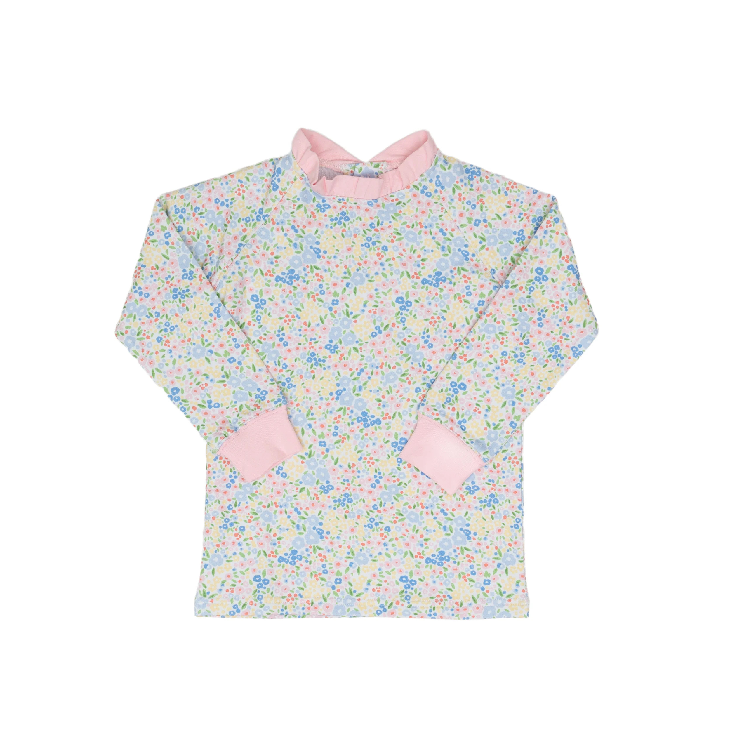Floral Millefleur Girls Sweatshirt | The Oaks Apparel Company