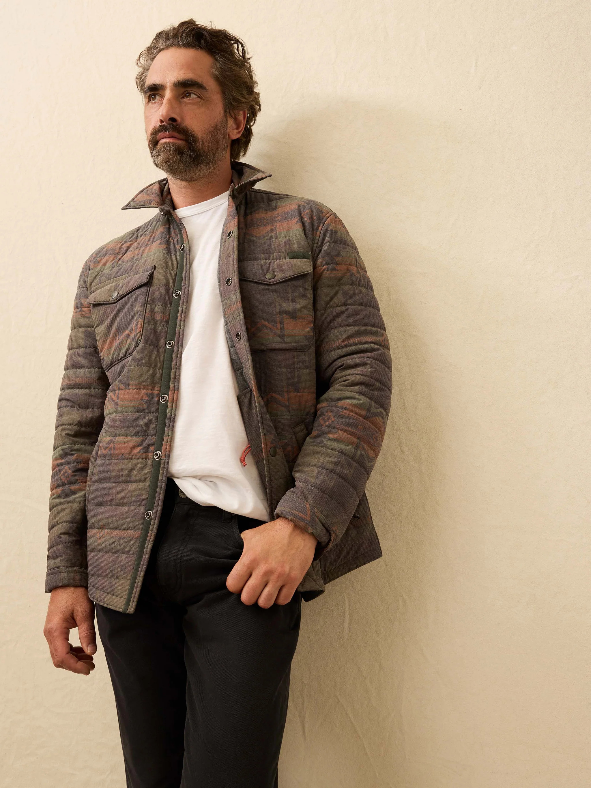 Doug Good Feather Horizon Series CPO - Sunset Ombre Star Nation | Faherty