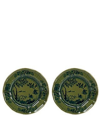 Southern Living Richmond Estate Collection Accent Plates Set of 2 - Green | Dillard's