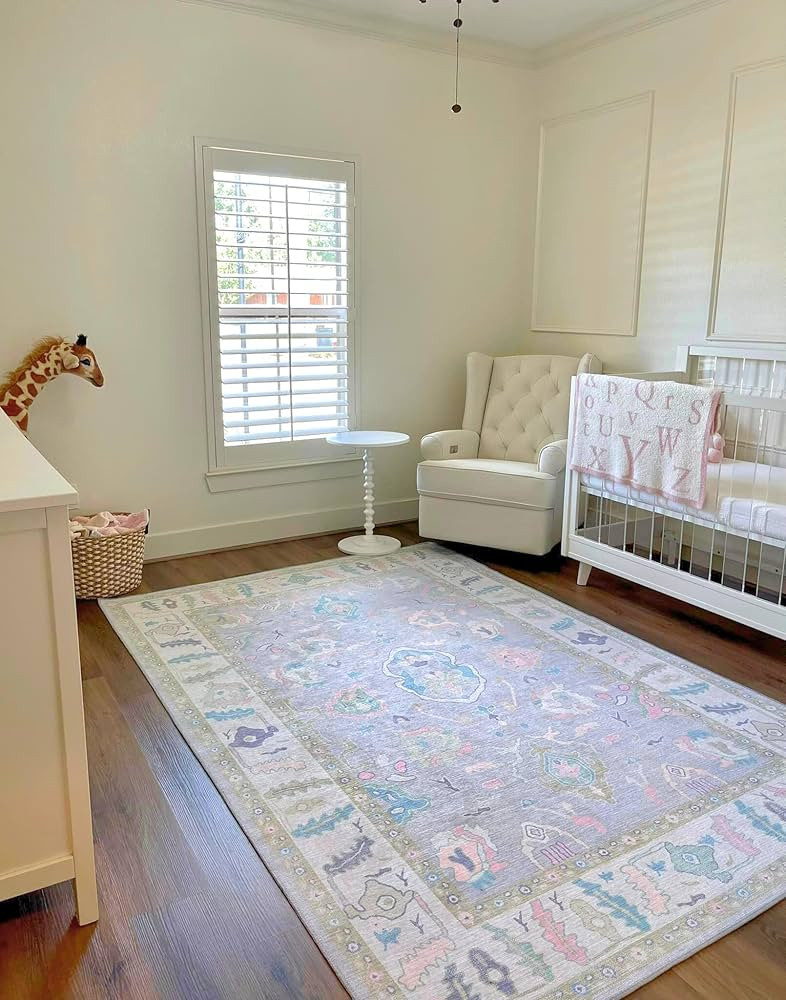 Modern Oushak Rug, Vintage Turkish Colorful Oriental Antique Inspired Area Rugs, Luxury Living Ro... | Amazon (US)