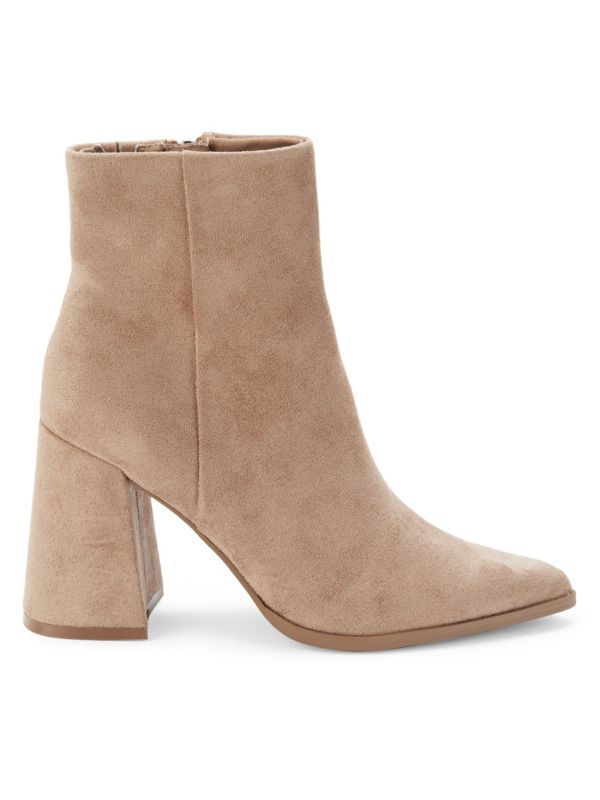 ​Leather Block Heel Ankle Boots | Saks Fifth Avenue OFF 5TH (Pmt risk)